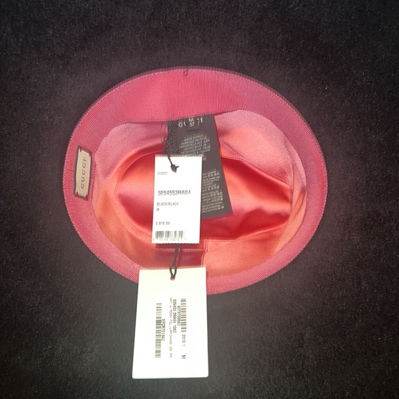 ๐ฏRARE - AUTHENTIC GUCCI MOON FELT FEDORA - Picture 9 of 13
